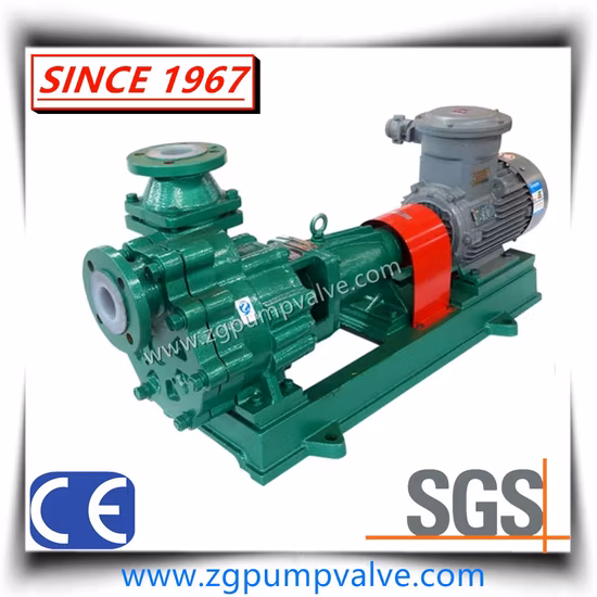 PTFE, F46, PFA, PP, Fluorine Plastic Lining, Lined Magnetic Centrifugal Pump