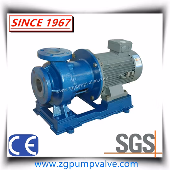 PTFE, F46, PFA, PP, Fluorine Plastic Lining, Lined Magnetic Centrifugal Pump