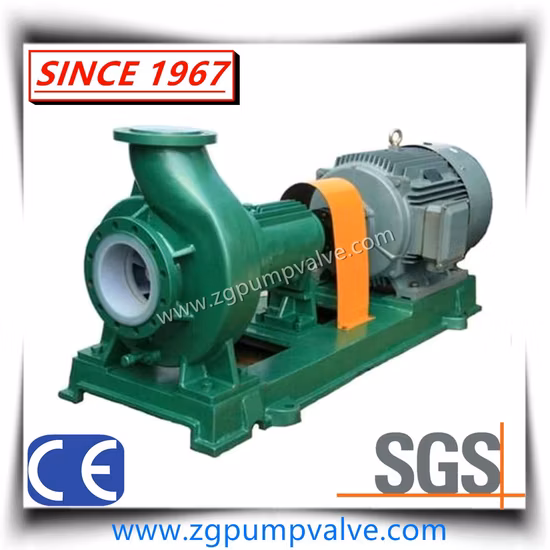 PTFE, F46, PFA, PP, Fluorine Plastic Lining, Lined Magnetic Centrifugal Pump