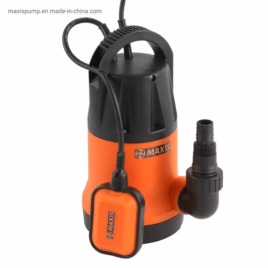 Equipamento de máquina de bomba centrífuga submersa de água limpa elétrica 400 W AC para uso doméstico doméstico para jardim Lago Lagoa
